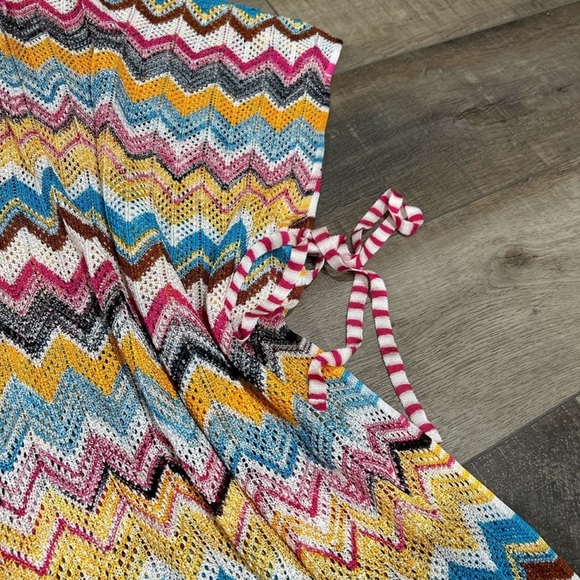 Brand new Missoni zig zag chevron crochet knit kaftan beach cover up dress - Picture 6 of 6